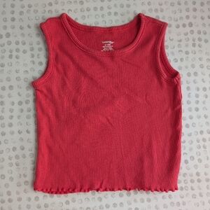 Kids Red Sleeveless Top